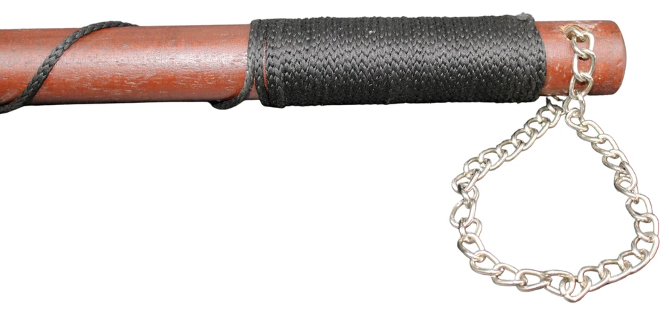 Guerrero Medieval 16" con púas de metal macizo bola de una sola maza mayal Morningstar Foto 4 de 4