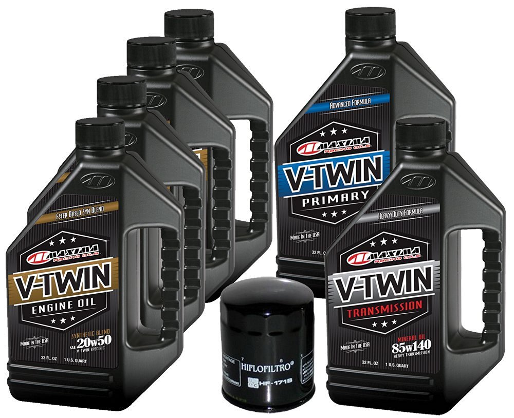 Change Kit V-twin Synthetic Blend Hd Twin Cam, 6 Quart 171b