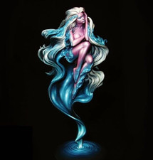 Resin, plaster, beeswax candle, soap mold beautiful goddess 3D silicone mold