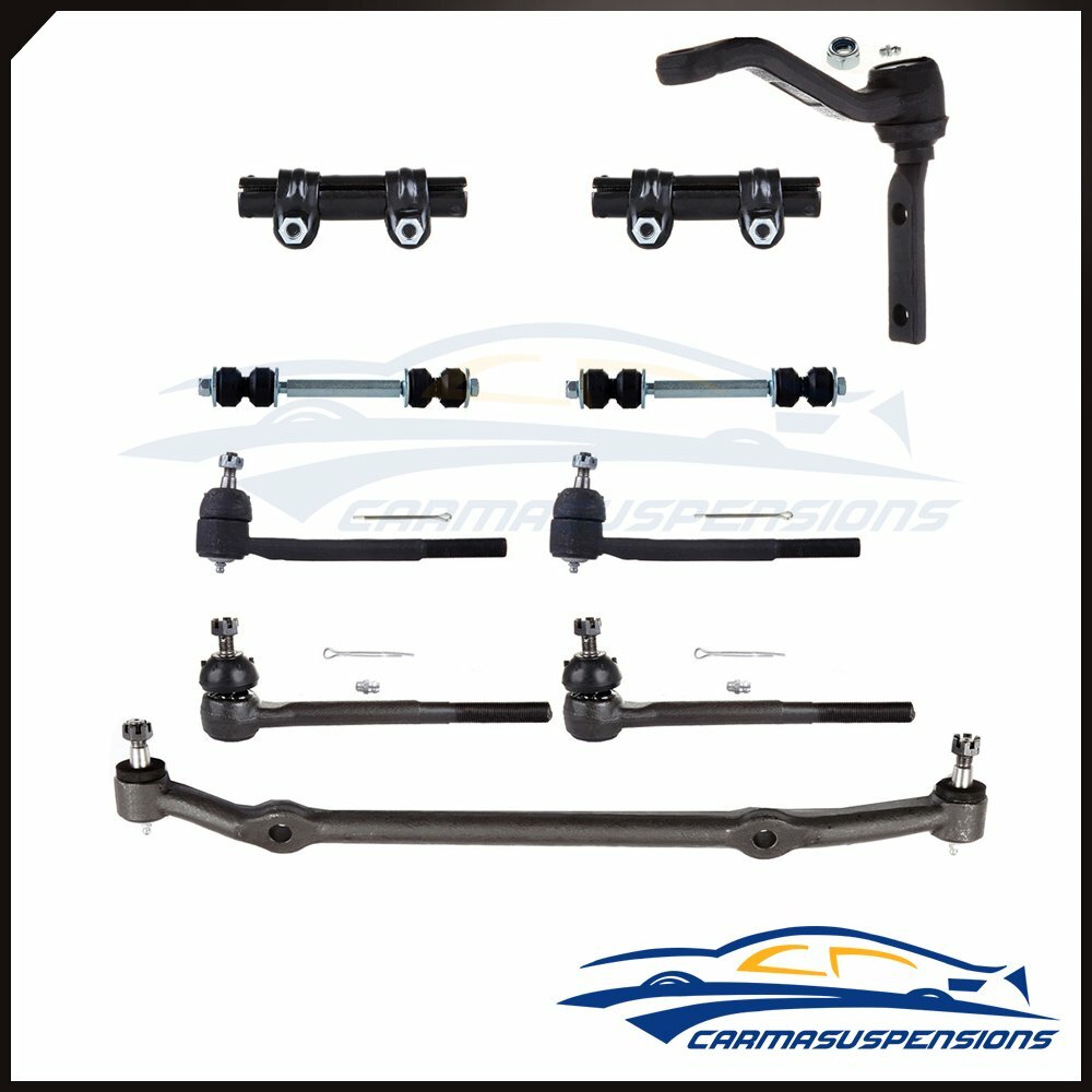 10-Piece Suspension Kit For GM Vehicles (1978-1988) – Includes Center Link, Tie Rods, Idler Arm & Sway Bar Links