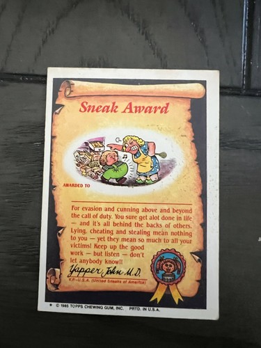 Garbage Pail Kids Series 2 1985 completa tu conjunto GPK 2a U Elige OS2 Base - Imagen 180 de 278