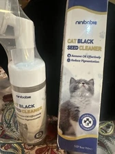 Ninibabie Black Seed Cleaner For Cats New Sealed Veterinary Recommended 5.07 Oz