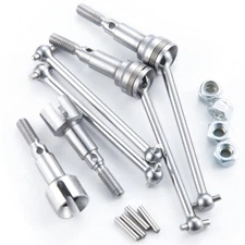 Upgrade Front & Rear CVD Drive Shaft Axle For HBX 1/16 RC 16889A Monster Truck