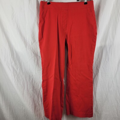 Spanx On-the-Go Kick Flare Pants True Red Size Medium 20367R