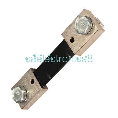 100A 75mV DC Current Shunt Resistor for Digital Amp Meter Analog Meter FL-2 CA