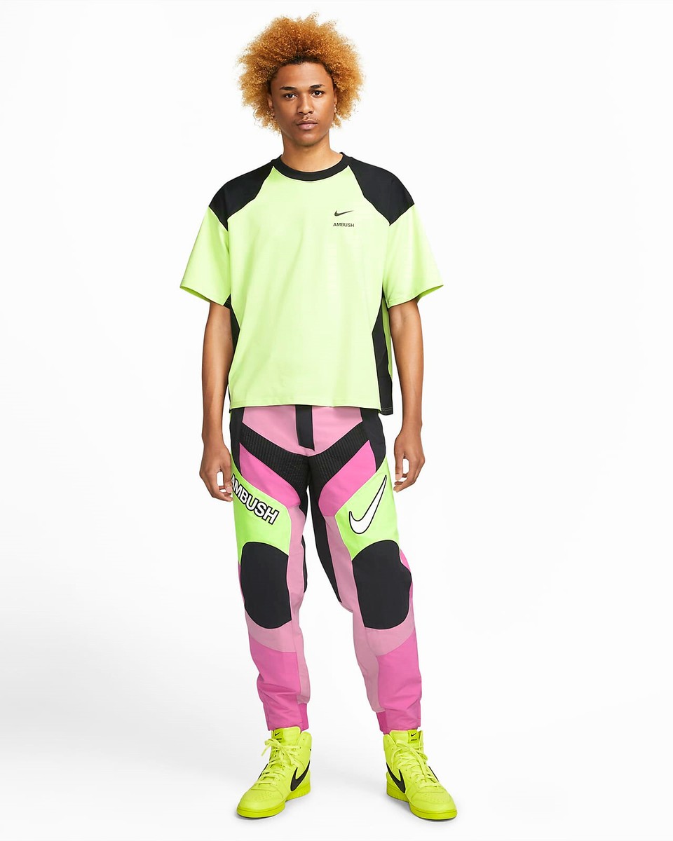 【新品未開封】 ノースリーブス 15th Anniversary　Live Nike x AMBUSH Short-Sleeve T-Shirt Ghost Green/Black CW8002