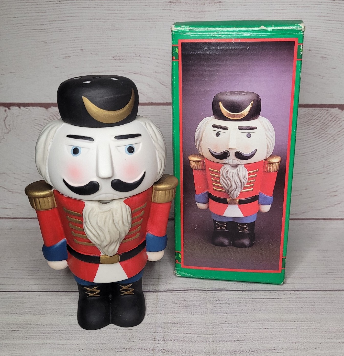 Vintage House of Lloyd Christmas Potpourri Incense Burner Nutcracker