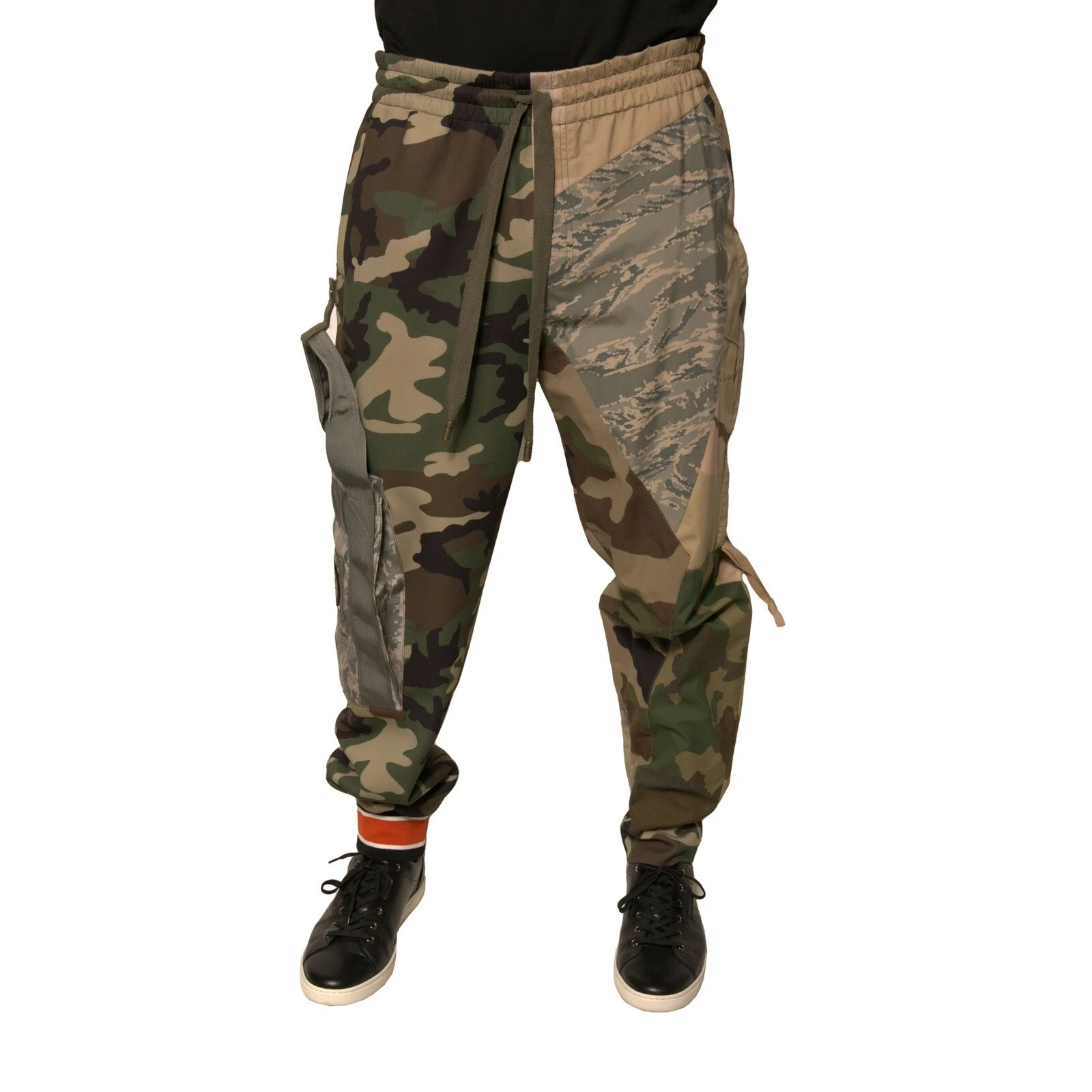 DOLCE & GABBANA Pants Multicolor Camouflage Jogger Sweatpants IT48/W34/M 2180usd