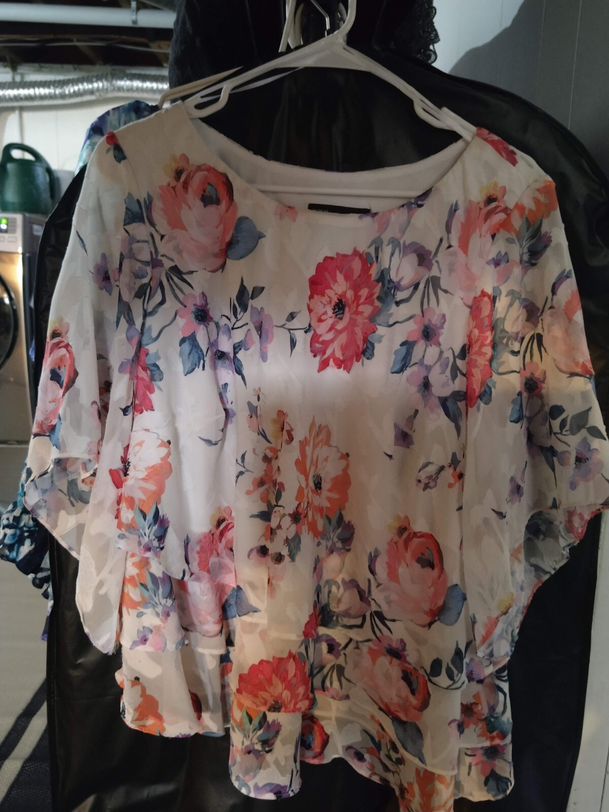 ALEX EVENINGS Women's Size XL & 1X Multicolor Tie… - image 1