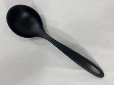 TRAMONTINA ABILITY ~ 12" BLACK Nylon Serving Ladle Ladel Spoon Server 25157100