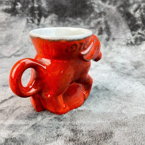 Frankoma 1976 DNC Red Donkey Mug - Picture 2 of 9
