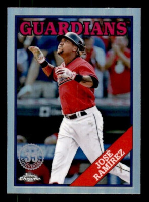 2023 Topps Chrome '88 Topps #88BC17 Jose Ramirez Guardians