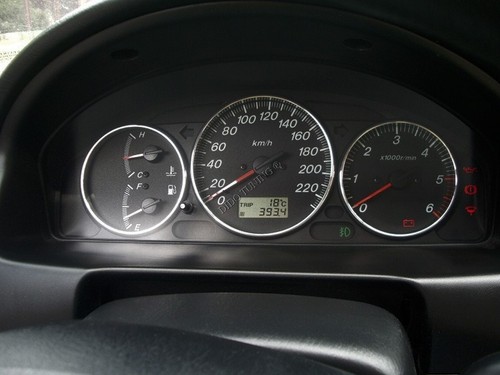 Pour Mazda Premacy CP 1999-2005 Cerclages De Compteur Aluminium Anneaux Chrome - Picture 7 of 10