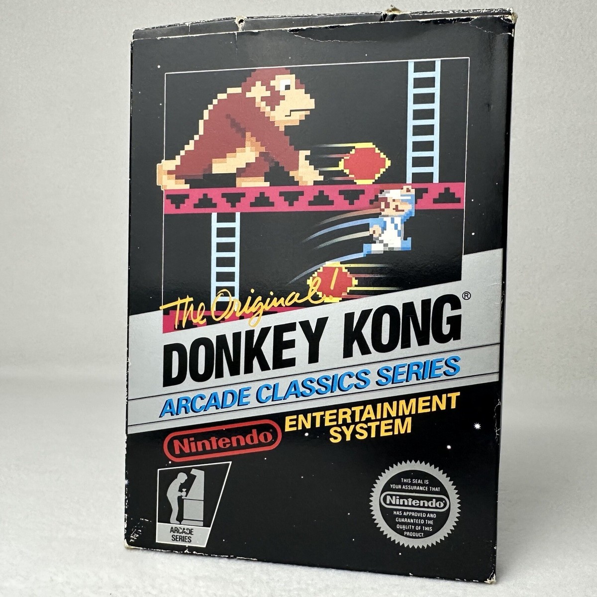 Donkey Kong Arcade Classics⭐Hang Tab Box Screw⭐Nintendo NES Authentic  Original