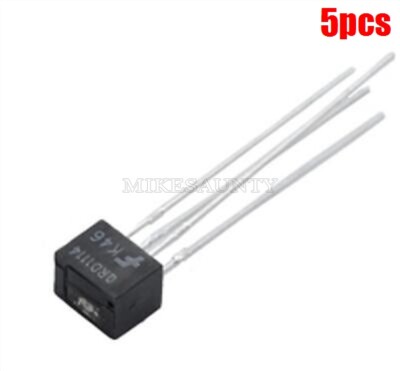 5Pcs Sensor Opto Trans 1.27MM Refl Pcb Mount Fairchild TO2 QRD1114 DIP-4 New ky