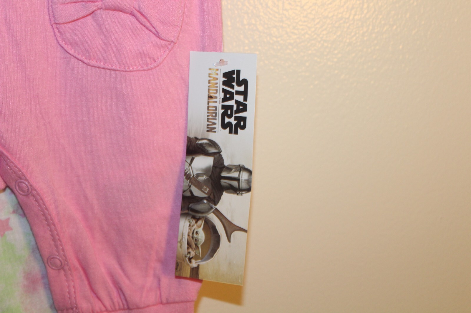 Baby Yoda Infant Girl's Romper Set (2) one piece outfits Size 3 months