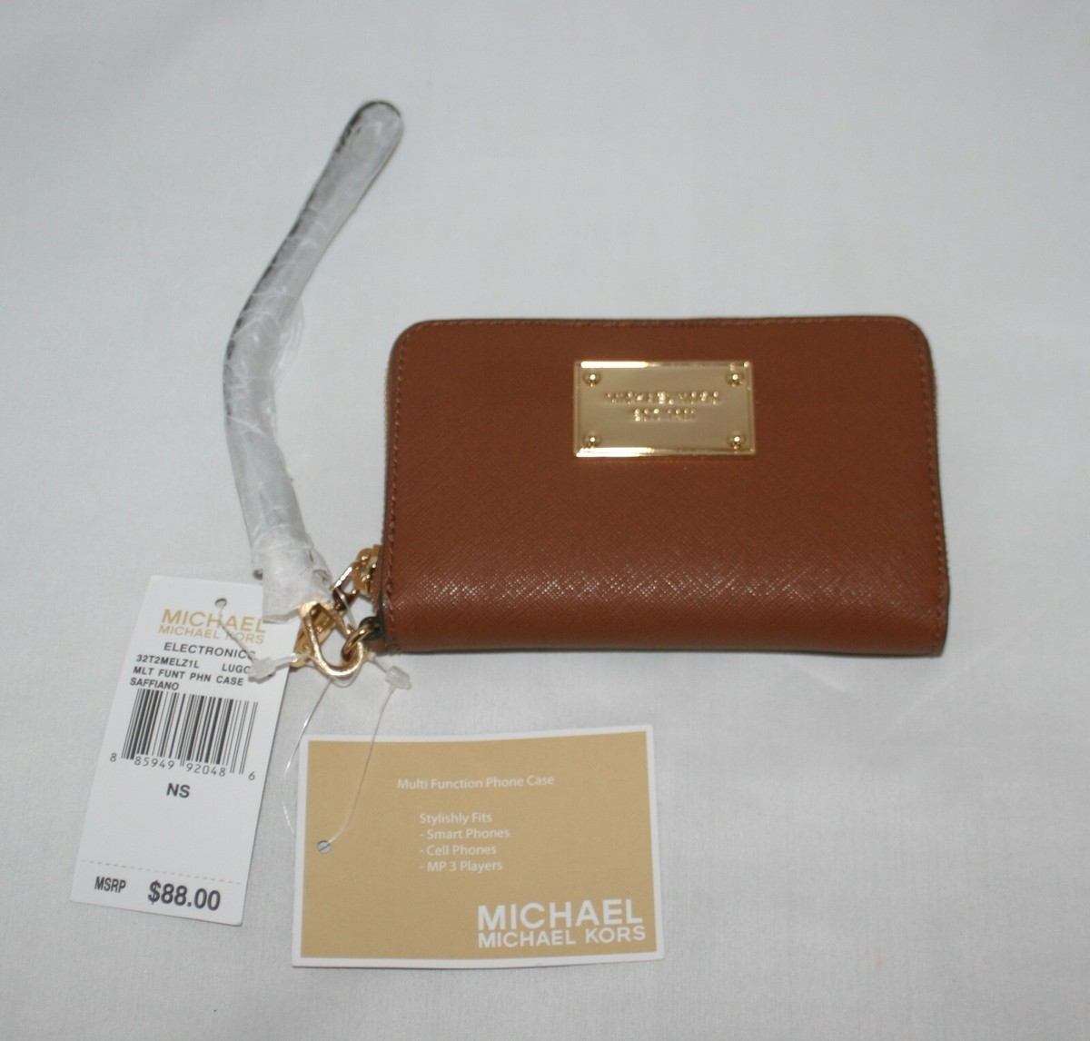 Brown Mk Cell Phone Wallet Michael Kors Jet Set Travel Multifunction Large Phone Case Wallet MK Brown Mk Cell Phone Wallet Michael Kors Jet Set Travel Multifunction Large Phone Case Wallet MK
