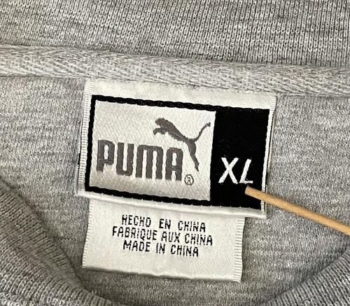 Vintage University of Michigan Fußball Puma besticktes Sweatshirt - Bild 4 von 5
