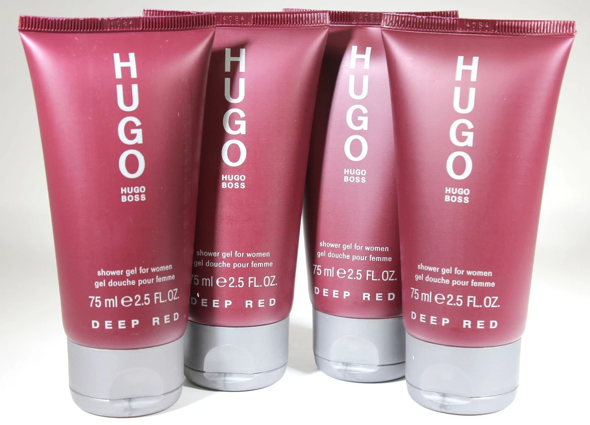Hugo boss deep top red shower gel