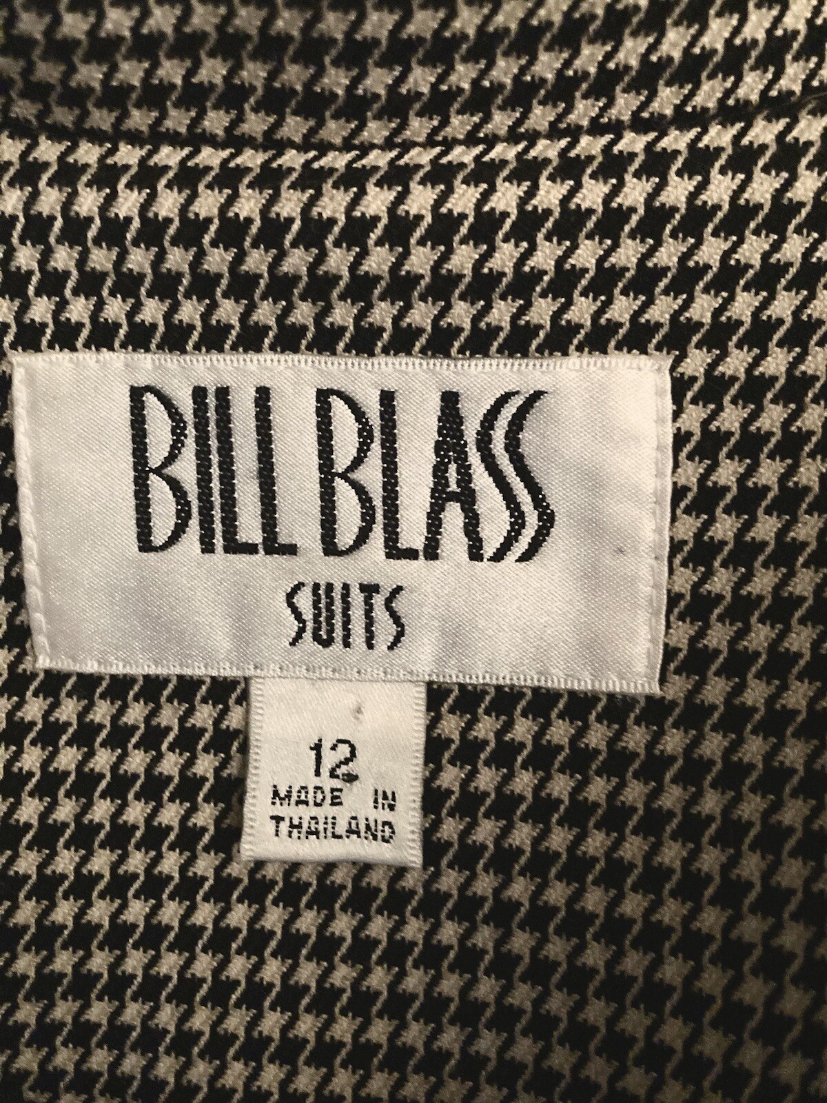 Classic Bill Blass Suits Tiny Houndstooth Cropped… - image 6