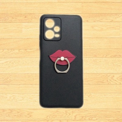 For Xiaomi POCO X5 X4 X3 F1 F3 Mi 9T 10T 11T 3D Cute Lips Holder Soft TPU Cover