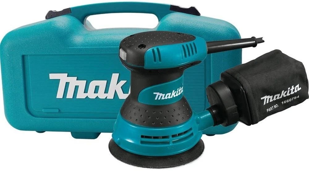 Makita Orbital Sander Electric Corded Random Palm Grip Sanding