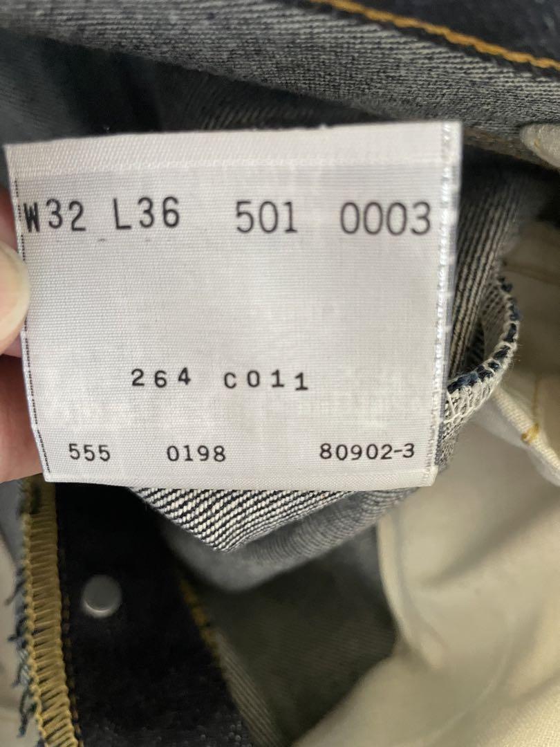 LEVI'S 501XX 501-0003 Made in 1998 Valencia factory W32 L36 LEVI'S 501XX 501-0003 Made in 1998 Valencia factory W32 L36