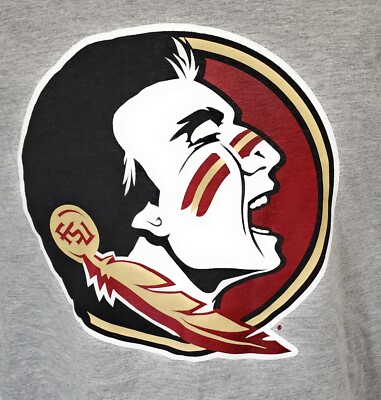 Mens Profile Varsity Florida State Univ FSU Seminoles NCAA Grey