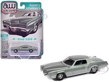 1967 CADILLAC ELDORADO CRYSTAL FIREMIST 1/64 MODEL BY AUTO WORLD 64502-AWSP185 B