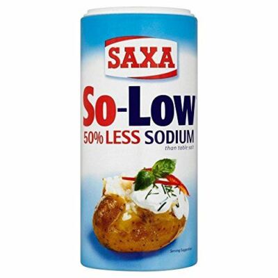 Saxa So-Low Reduced Sodium Salt (350g) - 2er Pack