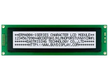 3.3V Wide Angle 40x4 Character LCD Module Display w/Tutorial,HD44780,Bezel