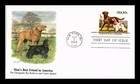 Dr Jim Stamps Us Cover Dogs Chesapeake Bay Retriever Fdc Softones Cachet