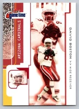2001 Fleer Game Time #15 David Boston Arizona Cardinals