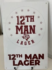 Karbach Brewing Texas A&M Metal Sign - 12th Man Lager - Aggies University
