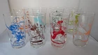 Vintage LIL' ABNER Al Capp 1949 Comic Federal Glass Drinking Glasses