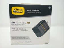 New OtterBox USB-C to USB-C Fast Charge Wall Charging Kit (20W) Apple Samsung LG