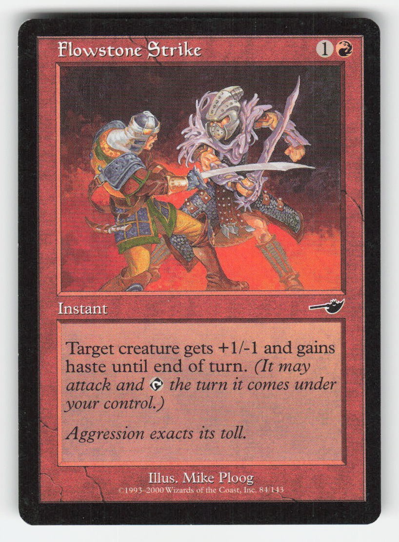 2000 Flowstone Strike Nemesis 84 MTG