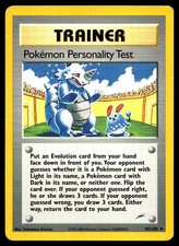 Pokemon Personality Test Unlimited Uncommon Neo Destiny 102/105 LP