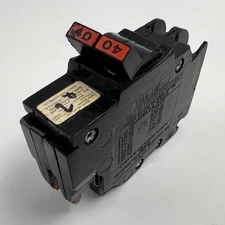 FPE Federal Pacific 40 Amp 2 Pole NC240 Stab-Lok Breaker Mini THIN NC