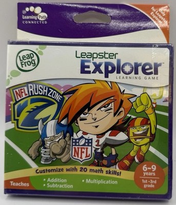 LeapFrog NFL Rush Zone Leapster Explorer Learning Game Brand New Sealed!