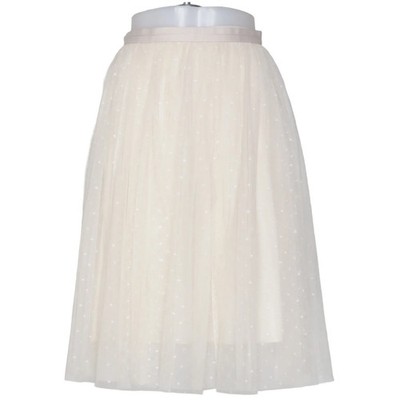 Needle & Thread, Tüllrock, Größe: 36, Kisses Tulle Midi Skirt, Beige #Z7C