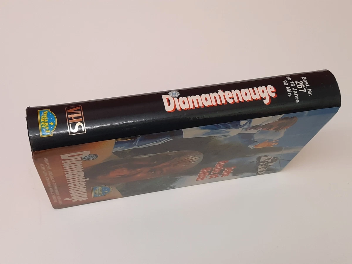Diamantenauge 1981 VHS German PAL Video Hartbox Sonny Chiba Hoero! Tekken