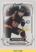 2023-24 Upper Deck Extended Series Champs Rookies Tyson Foerster #C-7 READ q2c