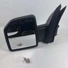 Driver LH Mirror Power Heated LED Turn Signal Textured Black For Ford F150 15-20