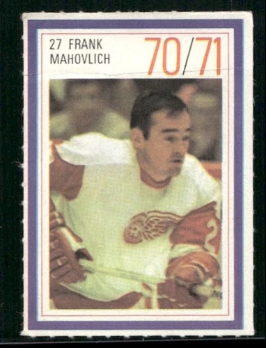 1970-71 Esso Power Players Vintage Hockey Frank Mahovlich Detroit Red Wings #27