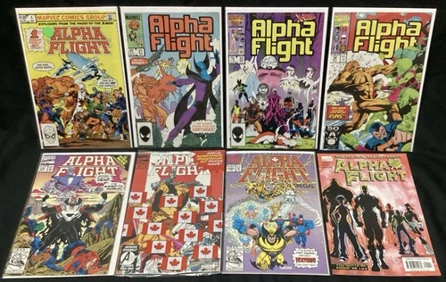 ALPHA FLIGHT 1 21 33 1ST LADY DEATHSTRIKE 98 112 120 SEALED SPECIAL 1992 1! LOT!