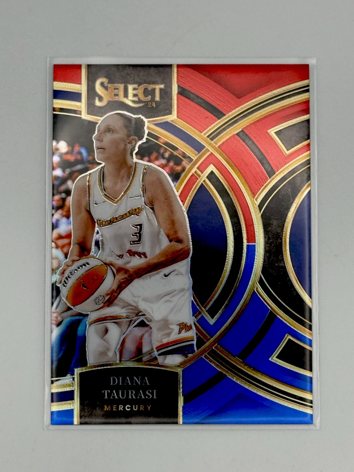 Diana Taurasi 2024 Panini Select WNBA #188 Red & Blue Prizm /399 Phoenix Mercury