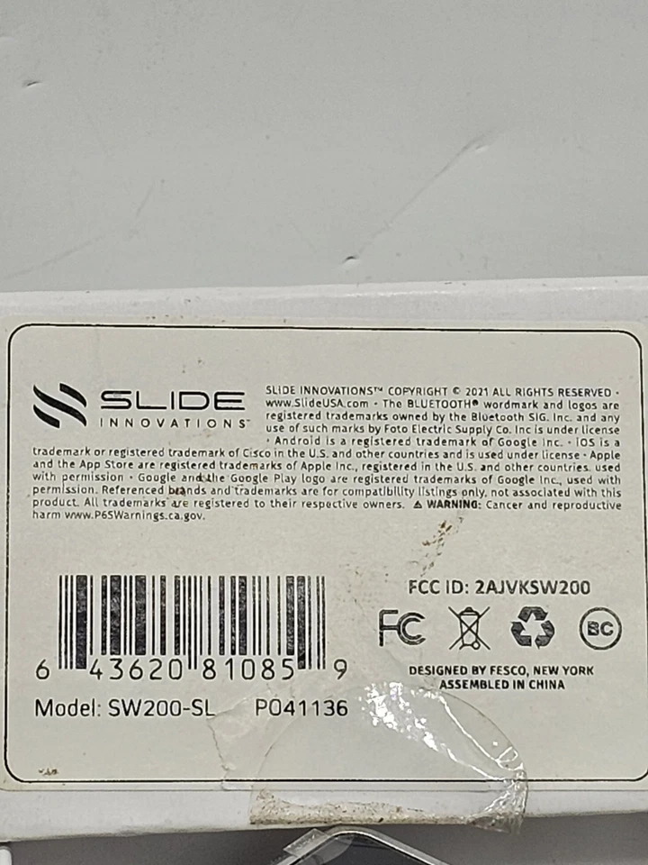 Slide Smartwatch Black Slide SW200 SMARTWATCH With IOS & ANDROID - Image 4 of 4