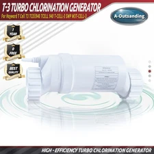 Salt Water Pool chlorinator System For Hayward Turbo Cell T-3 15000 Gallon