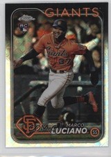 2024 Topps Chrome Logofractor Edition Marco Luciano #210 18ye